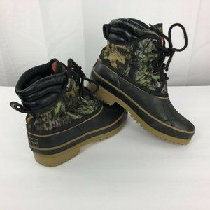 OZARK TRAIL Whitetail Hunting Camo Fabric Upper Boot Unisex Women Sz 4